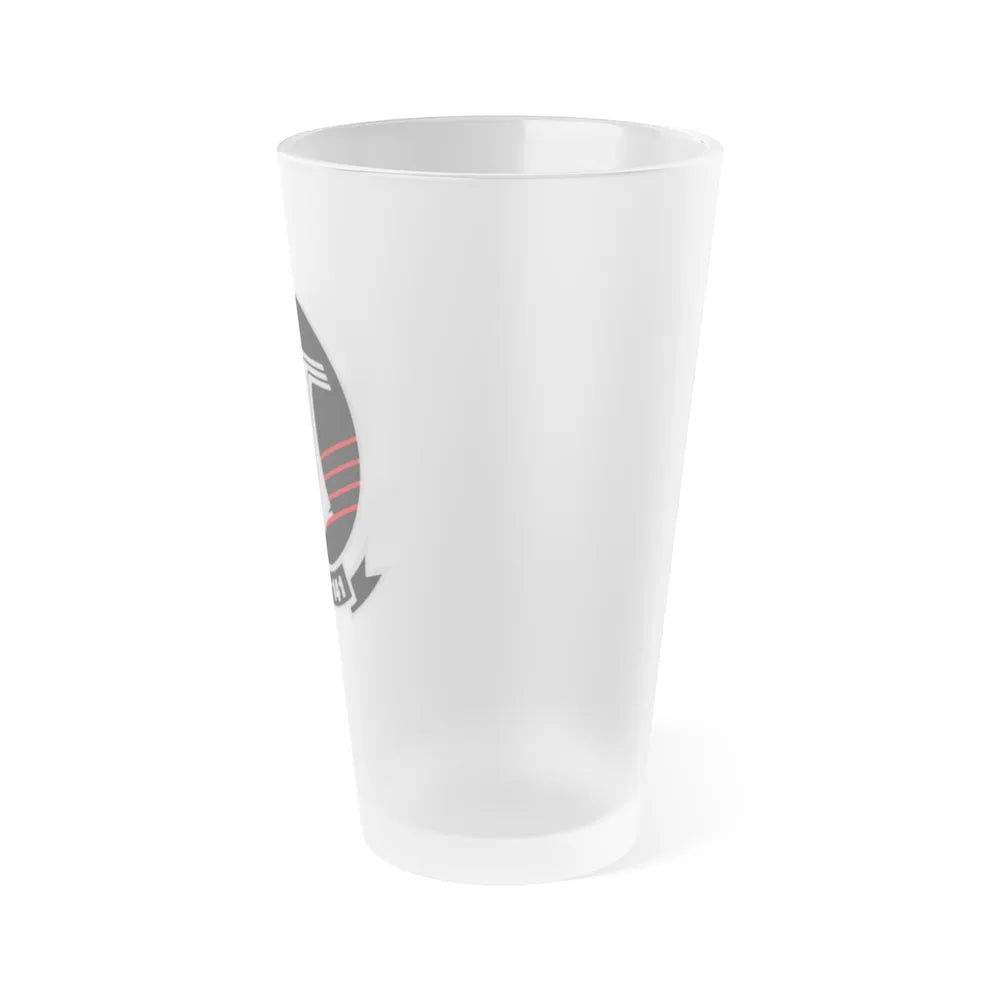 VAQ 141 (U.S. Navy) Frosted Pint Glass 16oz-Go Mug Yourself