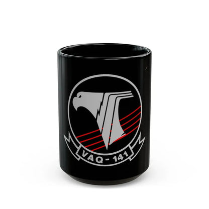VAQ 141 (U.S. Navy) Black Coffee Mug 15oz - Go Mug Yourself