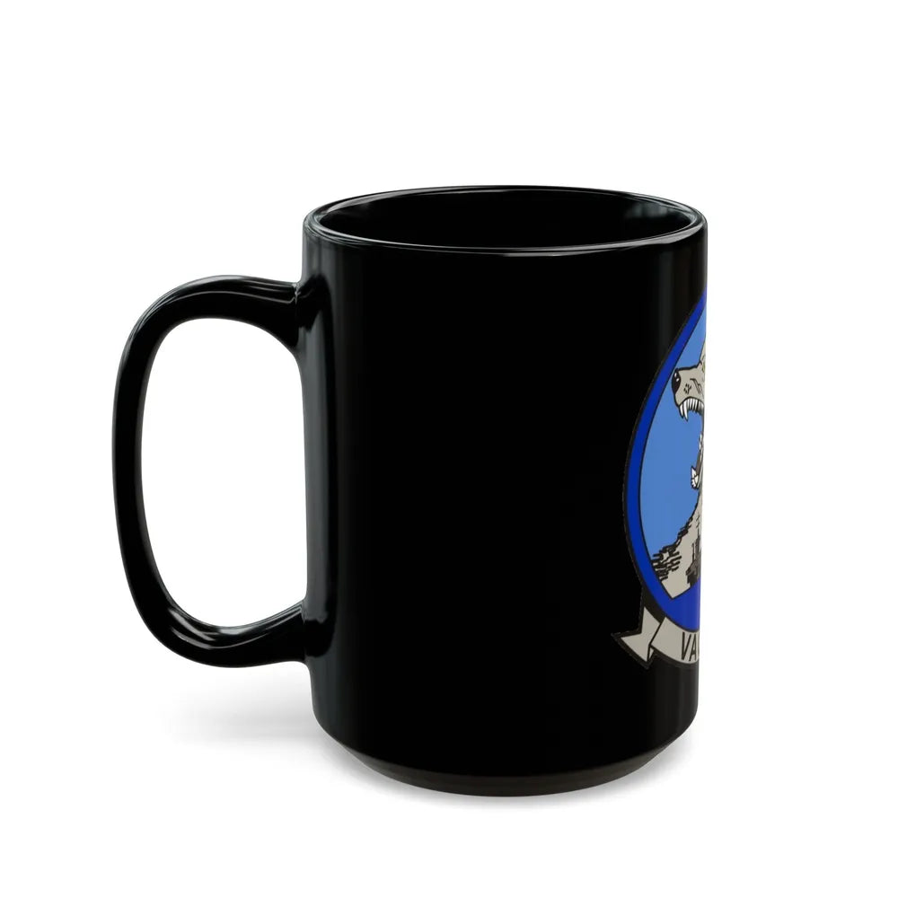 VAQ 142 (U.S. Navy) Black Coffee Mug-Go Mug Yourself