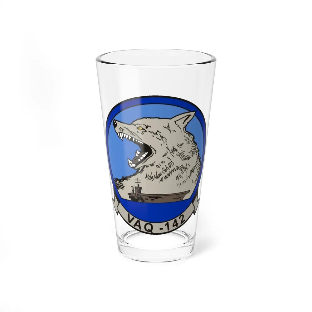 VAQ 142 (U.S. Navy) Pint Glass 16oz-16oz-Go Mug Yourself