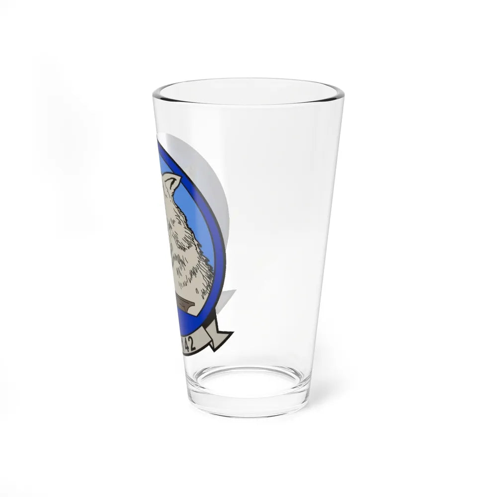 VAQ 142 (U.S. Navy) Pint Glass 16oz-Go Mug Yourself