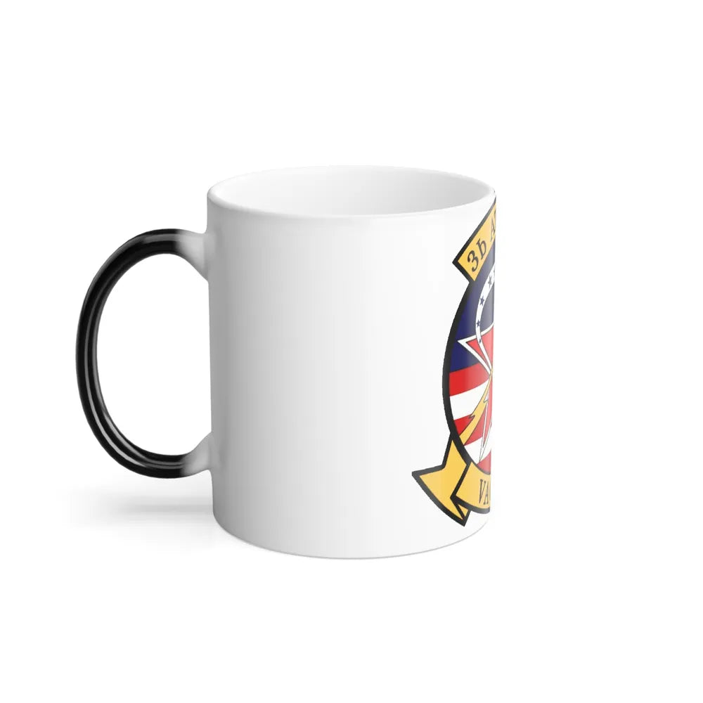 VAQ 34 Tactical Electronic Warfare Squadron 34 (U.S. Navy) Color Changing Mug 11oz-Go Mug Yourself