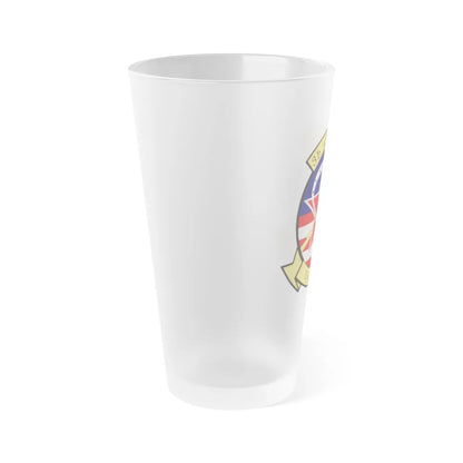 VAQ 34 Tactical Electronic Warfare Squadron 34 (U.S. Navy) Frosted Pint Glass 16oz-Go Mug Yourself