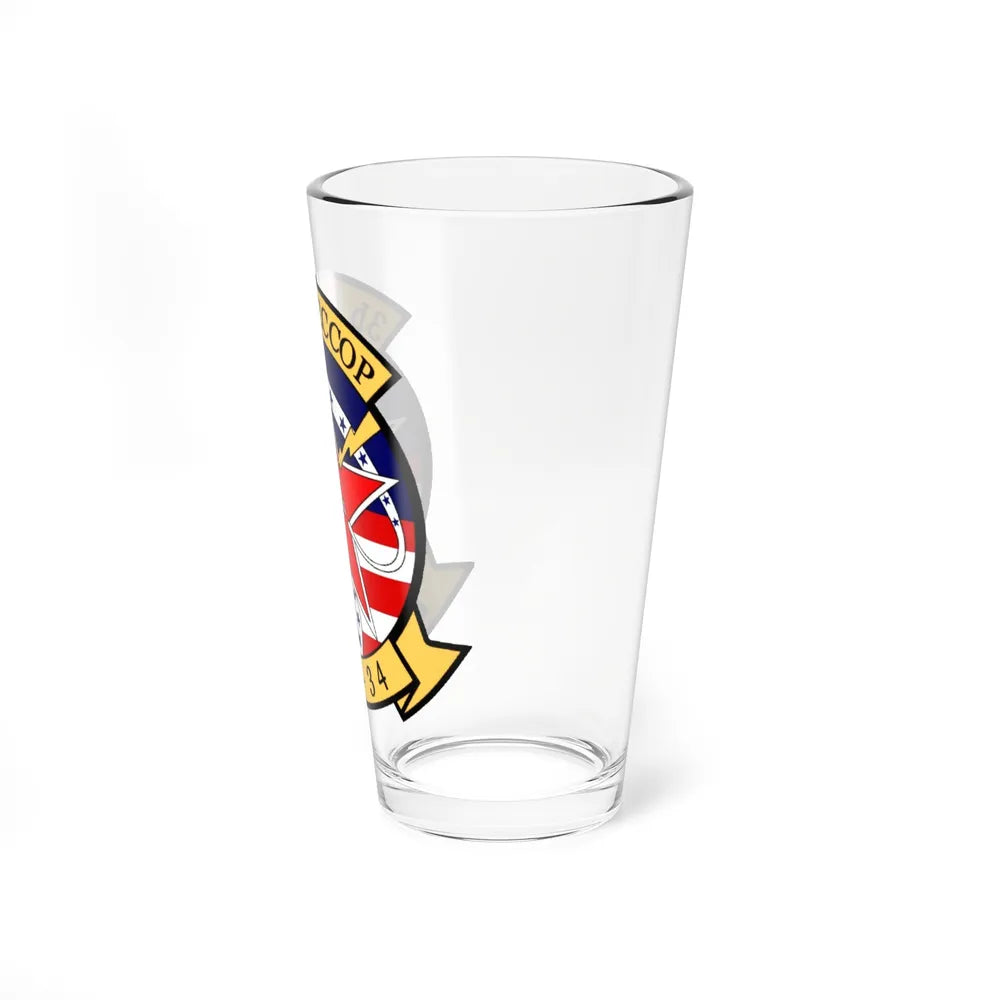 VAQ 34 Tactical Electronic Warfare Squadron 34 (U.S. Navy) Pint Glass 16oz-Go Mug Yourself