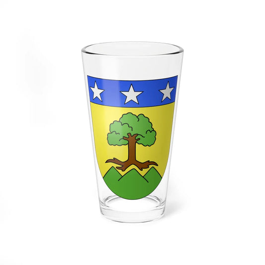 Varen-coat of arms (Switzerland) (Coat of Arms) Pint Glass 16oz 16oz - Go Mug Yourself