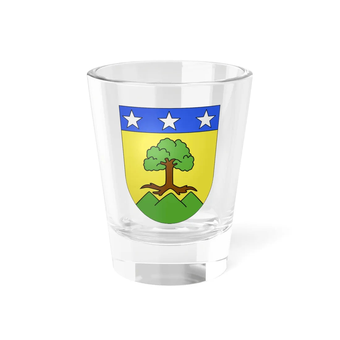 Varen-coat of arms (Switzerland) (Coat of Arms) Shot Glass 1.5oz 1.5oz - Go Mug Yourself