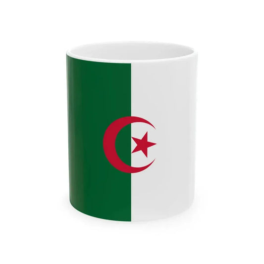 Variant flag of the GPRA 1958-1962 (Algeria) White Coffee Mug 11oz - Go Mug Yourself