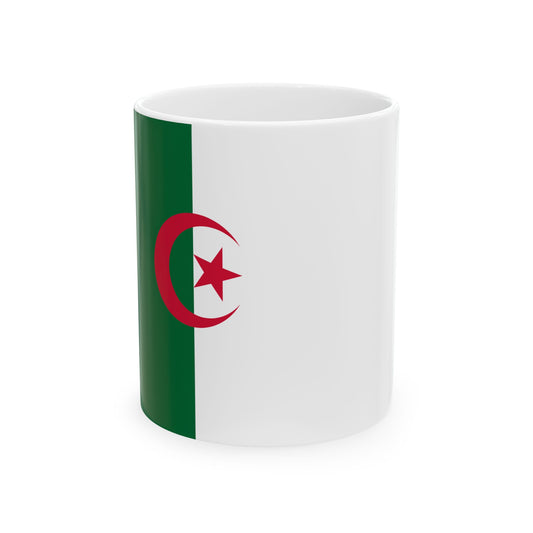Variant flag of the GPRA 1962 (Algeria) White Coffee Mug-11oz-Go Mug Yourself