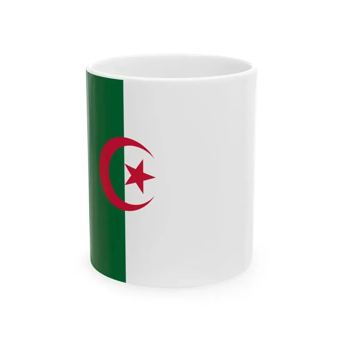 Variant flag of the GPRA 1962 (Algeria) White Coffee Mug 11oz - Go Mug Yourself