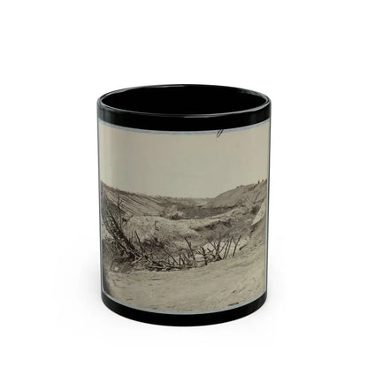Variety Of Barricades In Use Near Petersburg, Virginia (U.S. Civil War) Black Coffee Mug 11oz - Go Mug Yourself