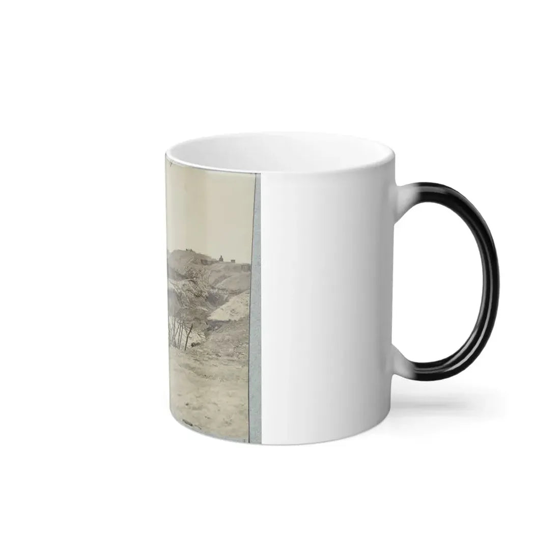 Variety of Barricades in Use Near Petersburg, Virginia (U.S. Civil War) Color Changing Coffee Mug 11oz - Go Mug Yourself
