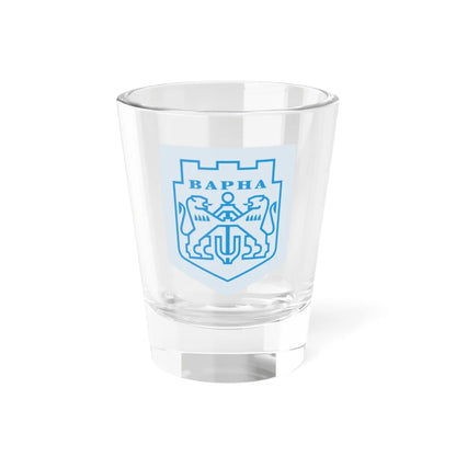 Varna-coatofarms-svg (Bulgaria) (Coat of Arms) Shot Glass 1.5oz 1.5oz - Go Mug Yourself