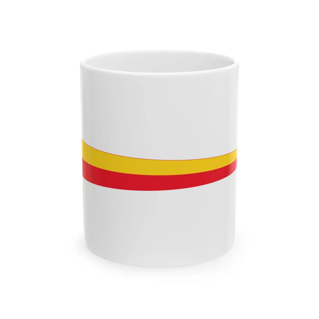 Varsinais-Suomen maakuntaviiri (Finland) White Coffee Mug 11oz - Go Mug Yourself