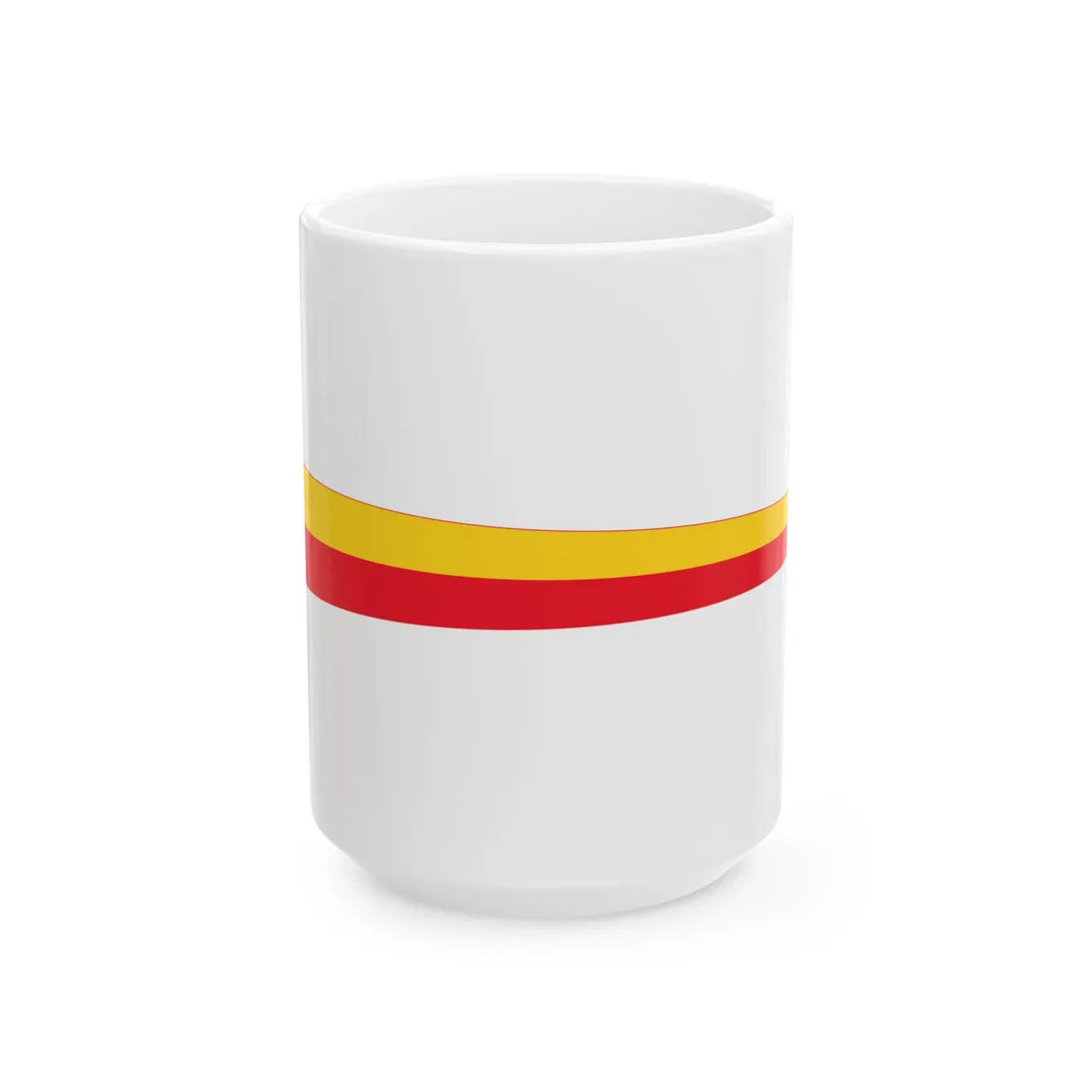 Varsinais-Suomen maakuntaviiri (Finland) White Coffee Mug 15oz - Go Mug Yourself