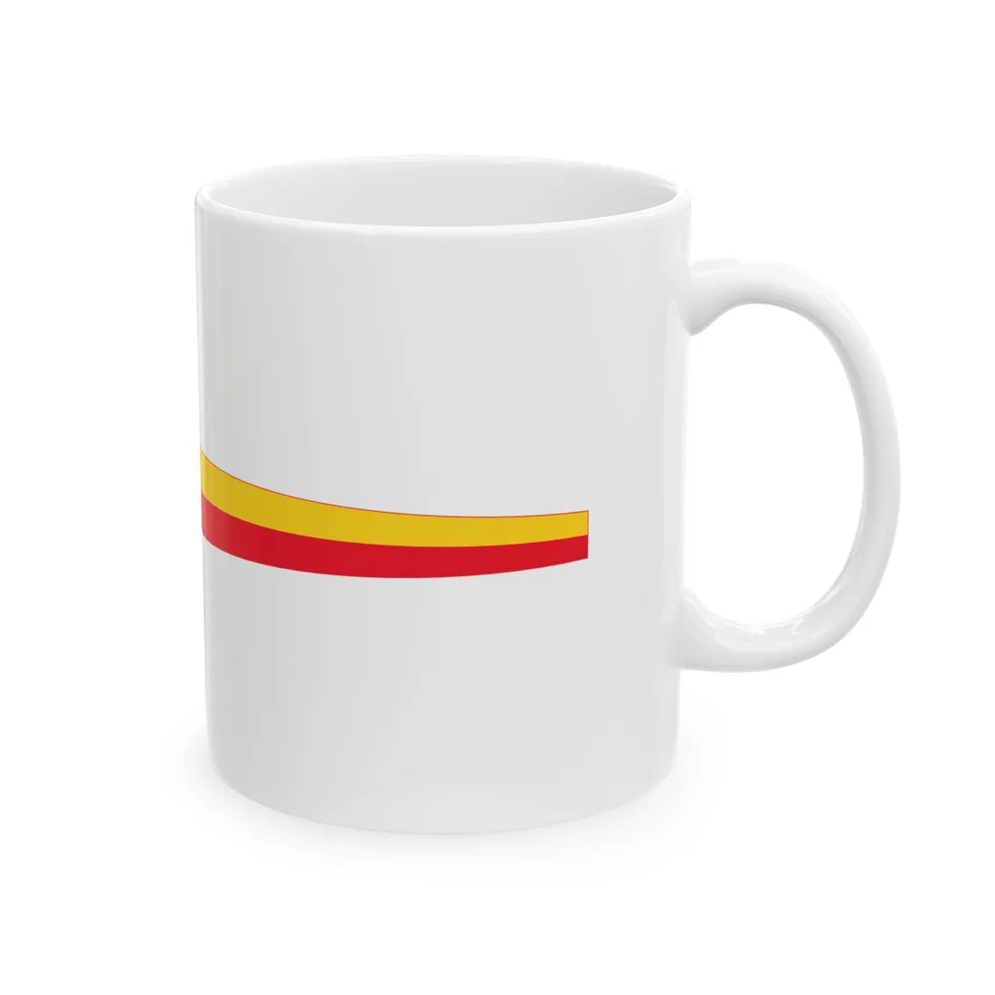 Varsinais-Suomen maakuntaviiri (Finland) White Coffee Mug - Go Mug Yourself