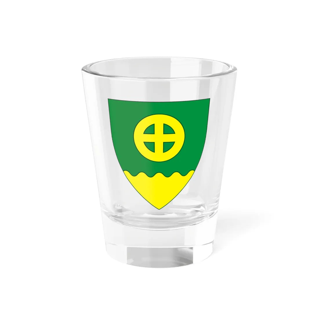 Varstu valla vapp (Estonia) (Coat of Arms) Shot Glass 1.5oz 1.5oz - Go Mug Yourself