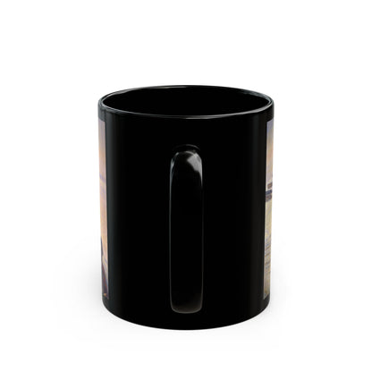 Vasily Ivanovich Surikov (1848-1916) Stepan Razin - Black Coffee Mug-Go Mug Yourself