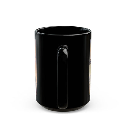 Vasily Ivanovich Surikov (1848-1916) Stepan Razin - Black Coffee Mug-Go Mug Yourself