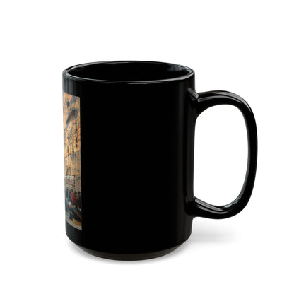 Vasily Vereshchagin (1842-1904) Solomon's Wall - Black Coffee Mug-Go Mug Yourself