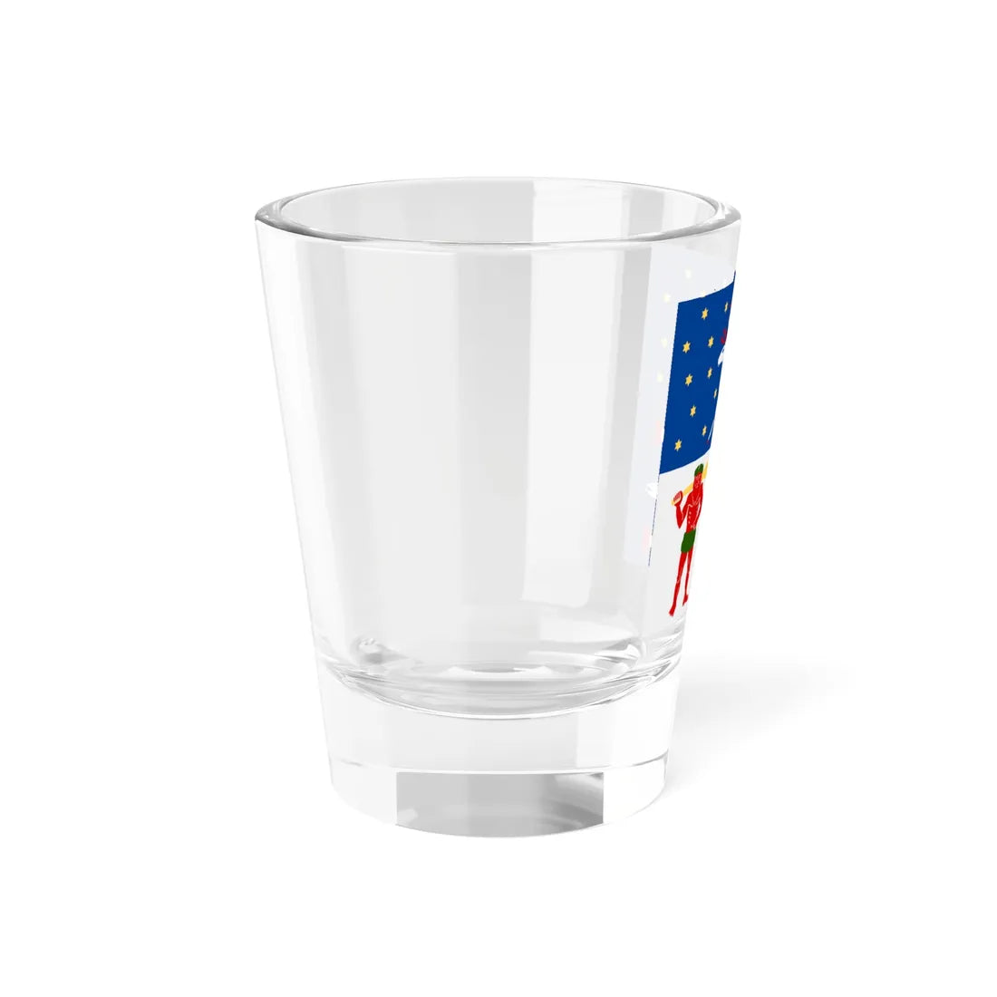 Vasterbottens lan vapenflagga (Sweden) Shot Glass 1.5oz - Go Mug Yourself