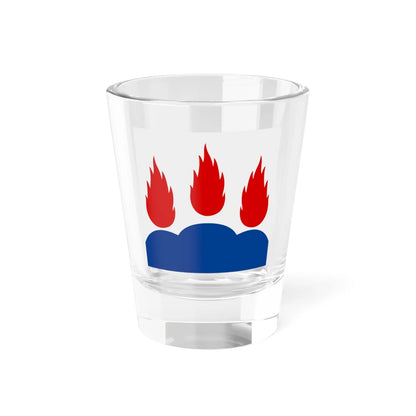 Vastmanlands lan vapenflagga (Sweden) Shot Glass 1.5oz 1.5oz - Go Mug Yourself