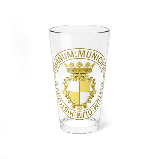 Vasto-Sigillo (Italy) (Coat of Arms) Pint Glass 16oz 16oz - Go Mug Yourself
