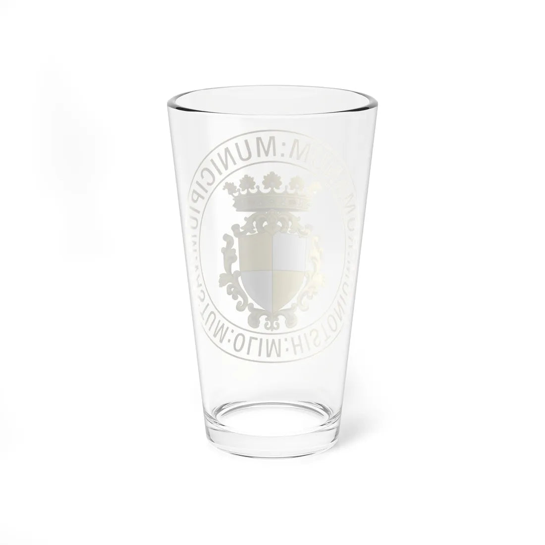 Vasto-Sigillo (Italy) (Coat of Arms) Pint Glass 16oz - Go Mug Yourself