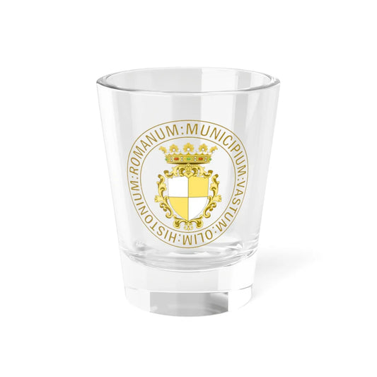 Vasto-Sigillo (Italy) (Coat of Arms) Shot Glass 1.5oz 1.5oz - Go Mug Yourself