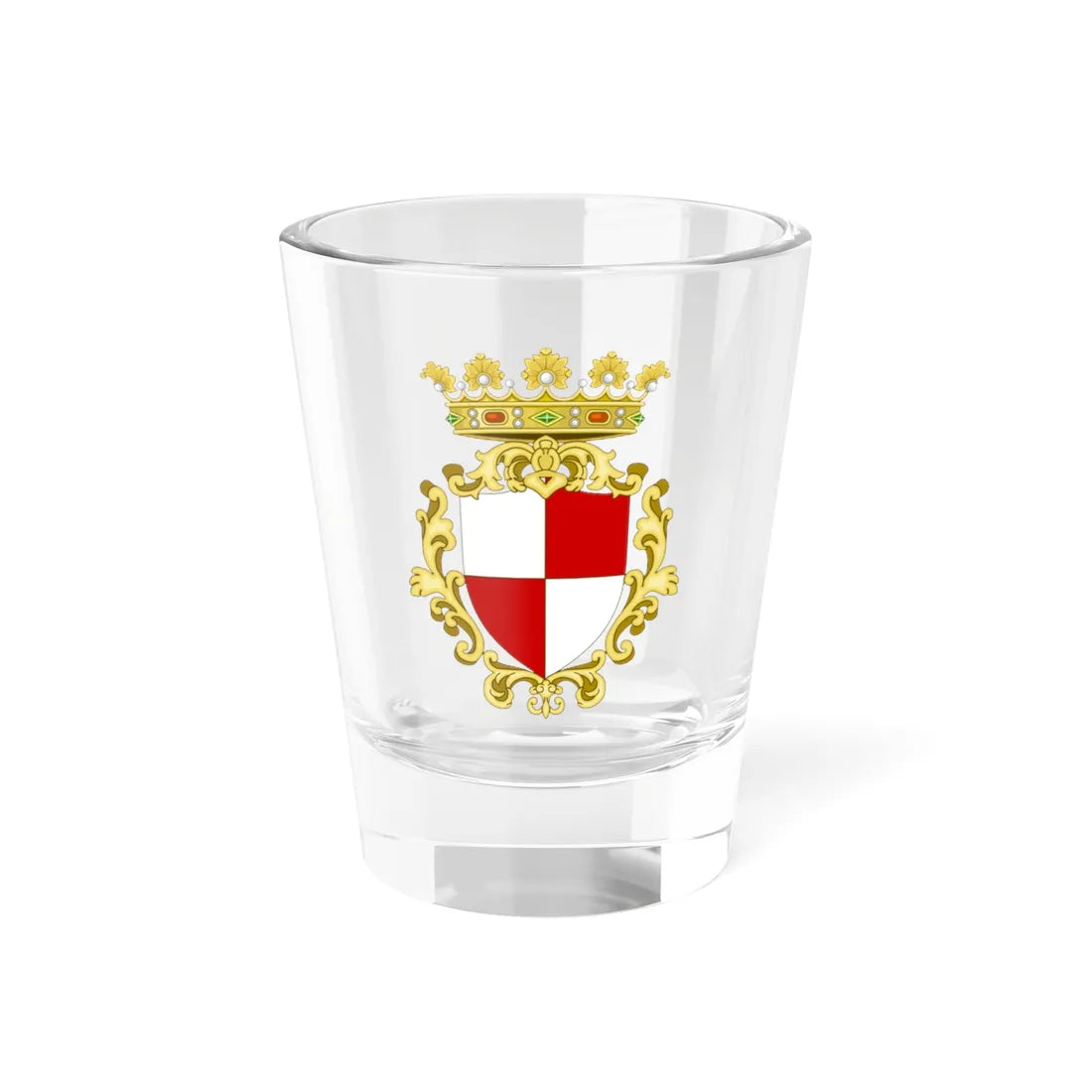 Vasto-Stemma-2 (Italy) (Coat of Arms) Shot Glass 1.5oz 1.5oz - Go Mug Yourself