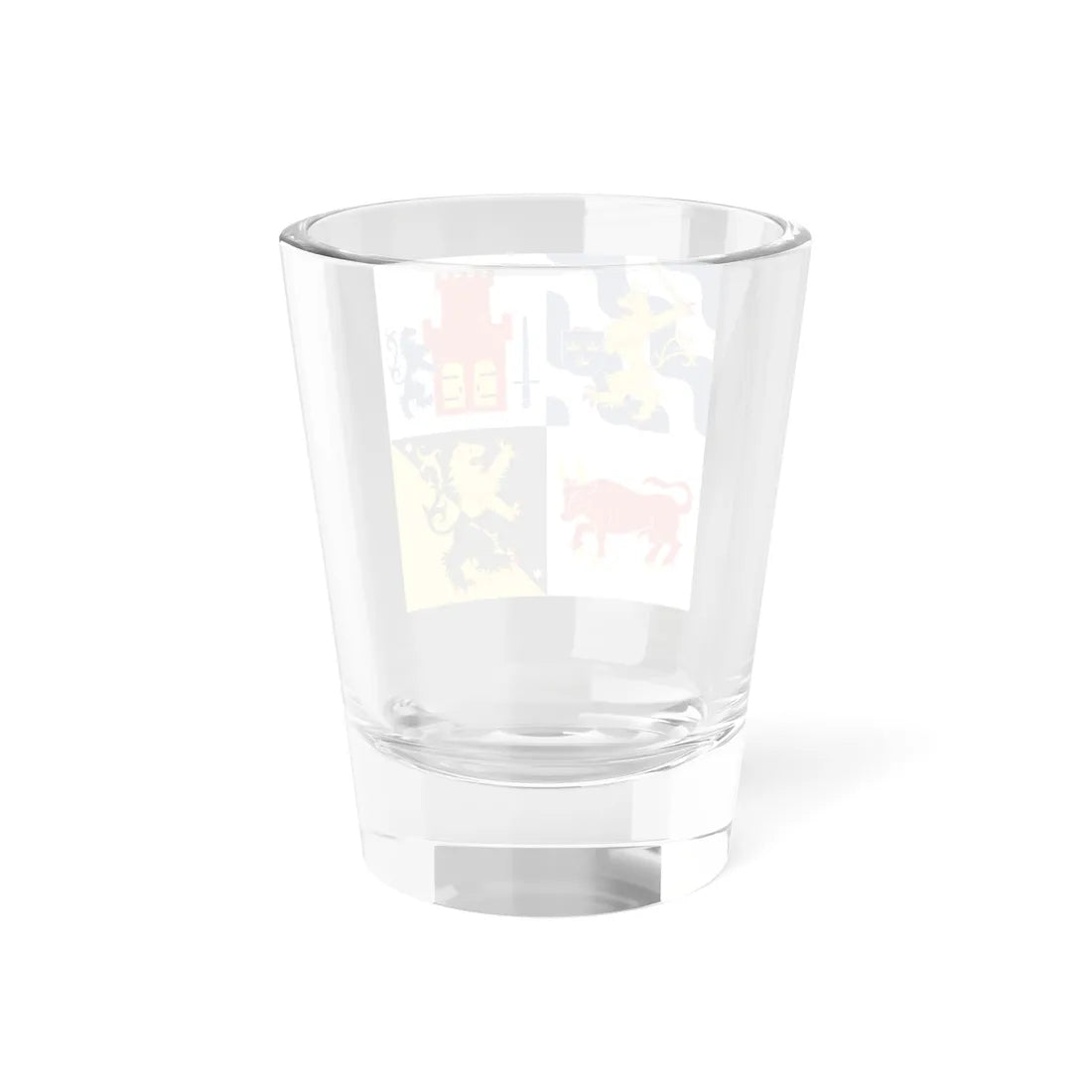 Vastra Gotalands lan vapenflagga (Sweden) Shot Glass 1.5oz - Go Mug Yourself