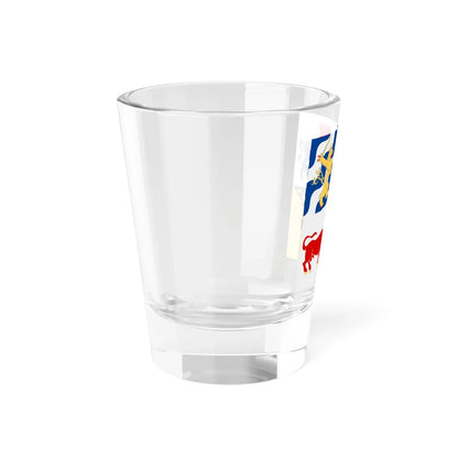Vastra Gotalands lan vapenflagga (Sweden) Shot Glass 1.5oz - Go Mug Yourself