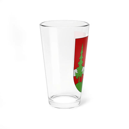 Vaulruz-coat of arms (Switzerland) (Coat of Arms) Pint Glass 16oz - Go Mug Yourself