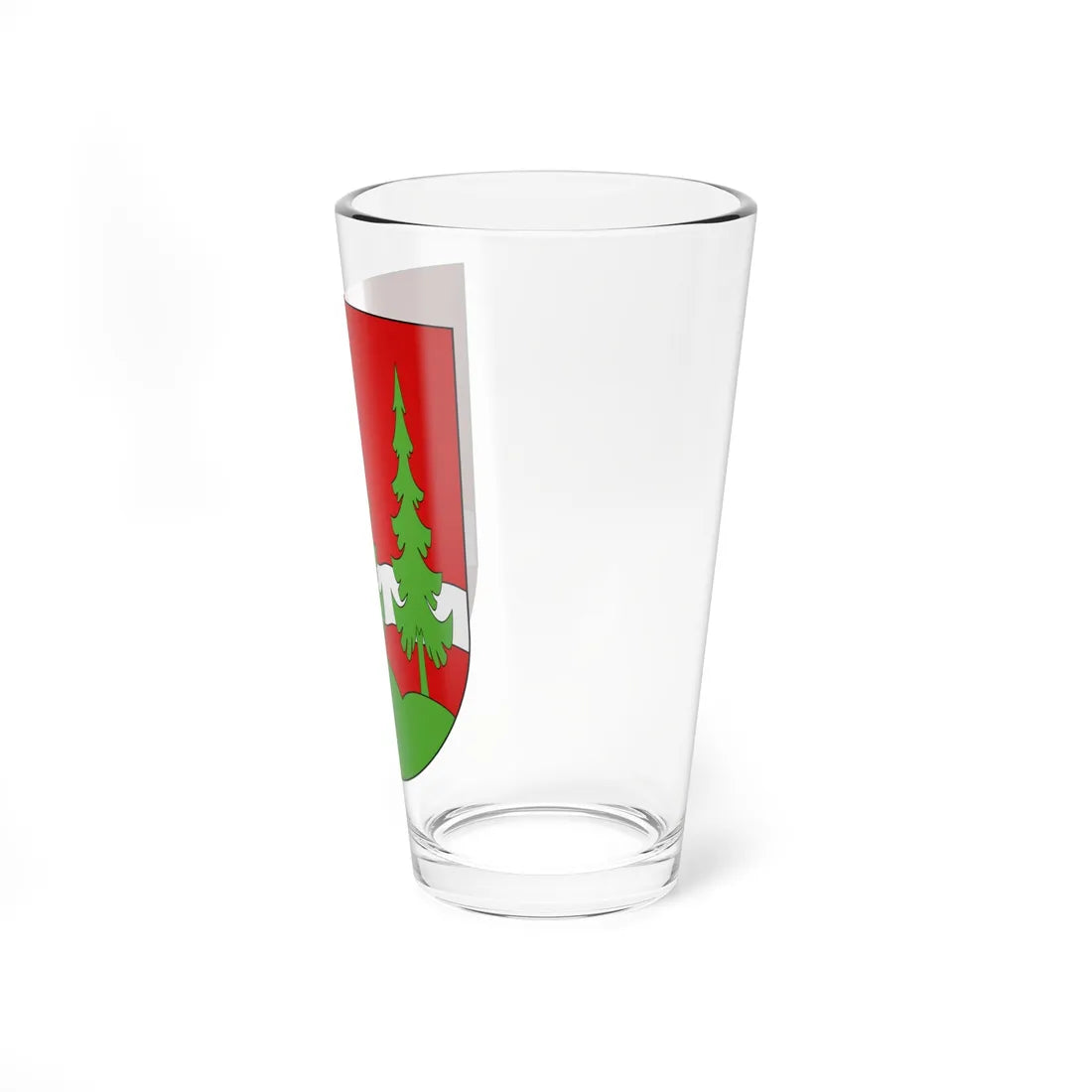 Vaulruz-coat of arms (Switzerland) (Coat of Arms) Pint Glass 16oz - Go Mug Yourself