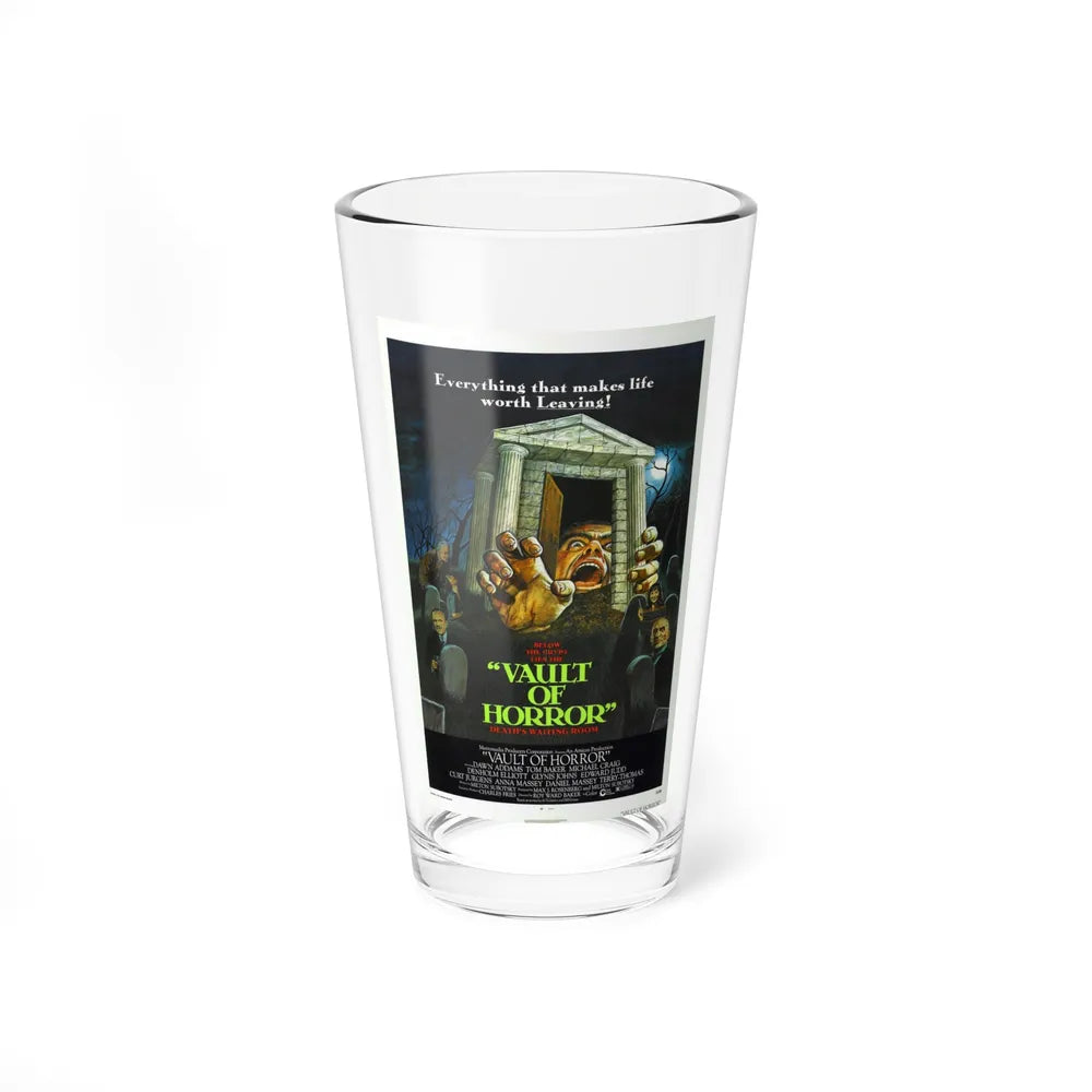 VAULT OF HORROR 1973 Movie Poster - Pint Glass 16oz-16oz-Go Mug Yourself