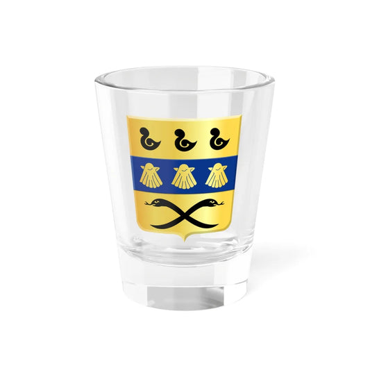 Vaux-sur-Sûre wapen (Belgium) (Coat of Arms) Shot Glass 1.5oz 1.5oz - Go Mug Yourself