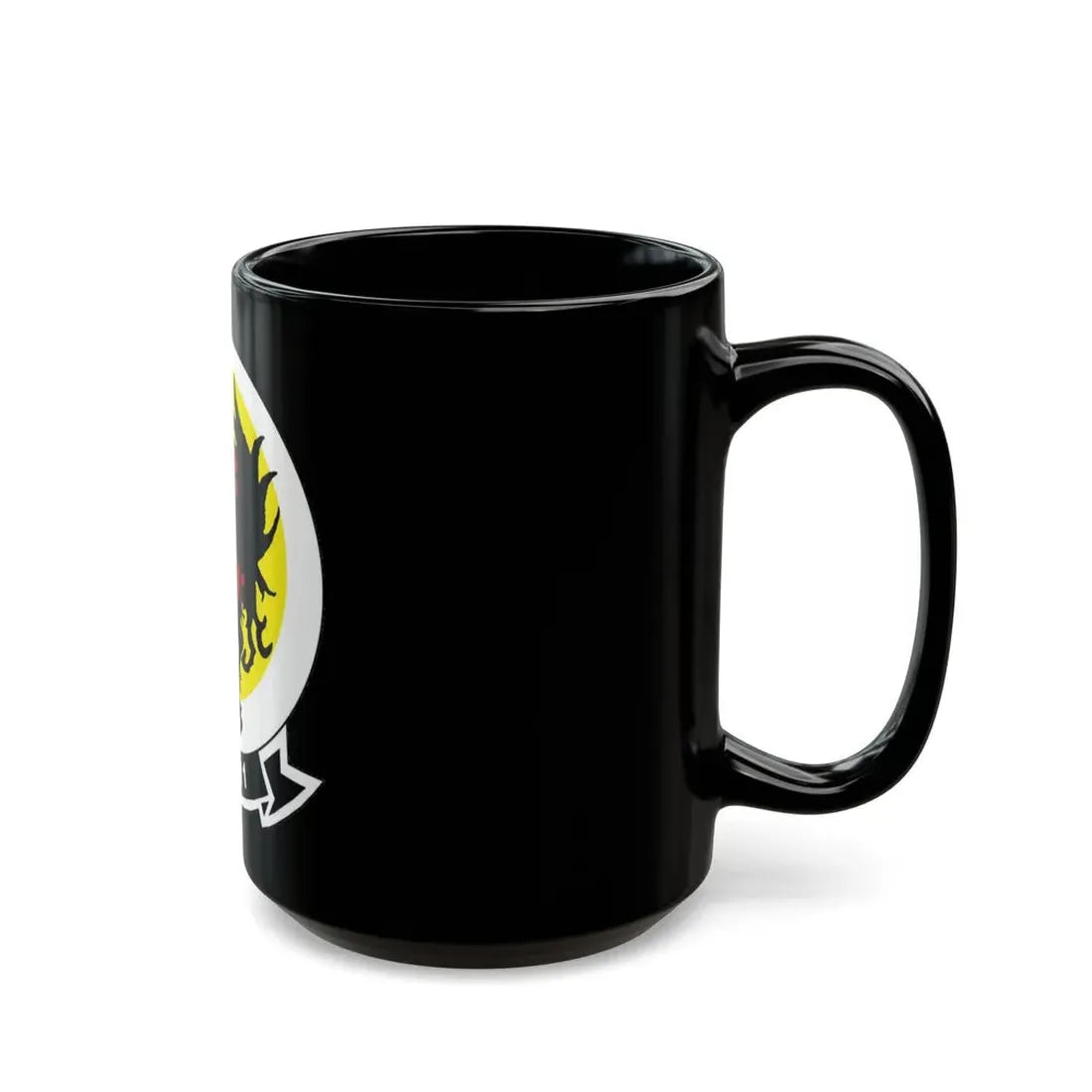 VAW 11 Carrier Airborne Early Warning Squadron 11 (U.S. Navy) Black Coffee Mug - Go Mug Yourself