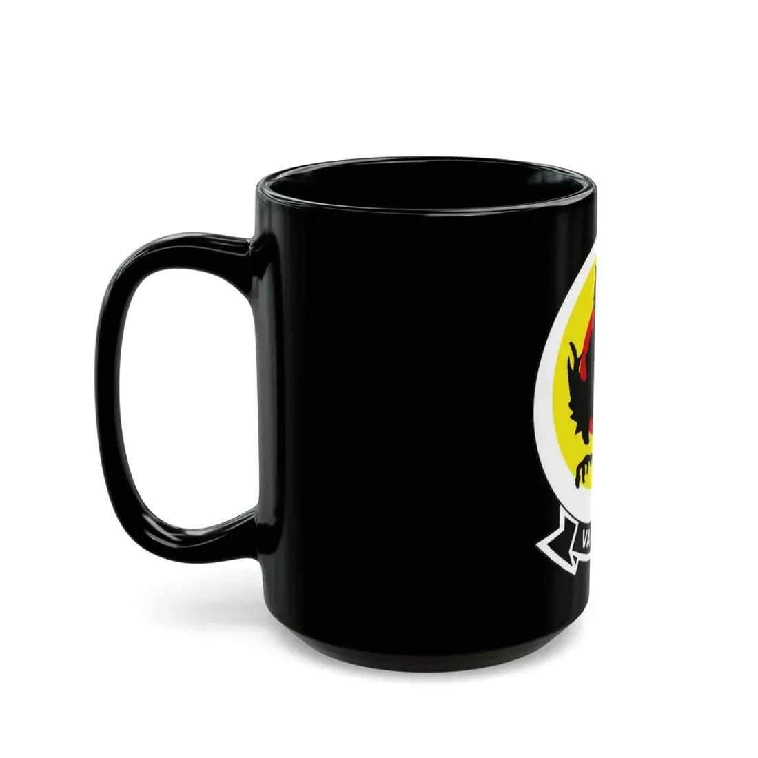 VAW 11 Carrier Airborne Early Warning Squadron 11 (U.S. Navy) Black Coffee Mug - Go Mug Yourself