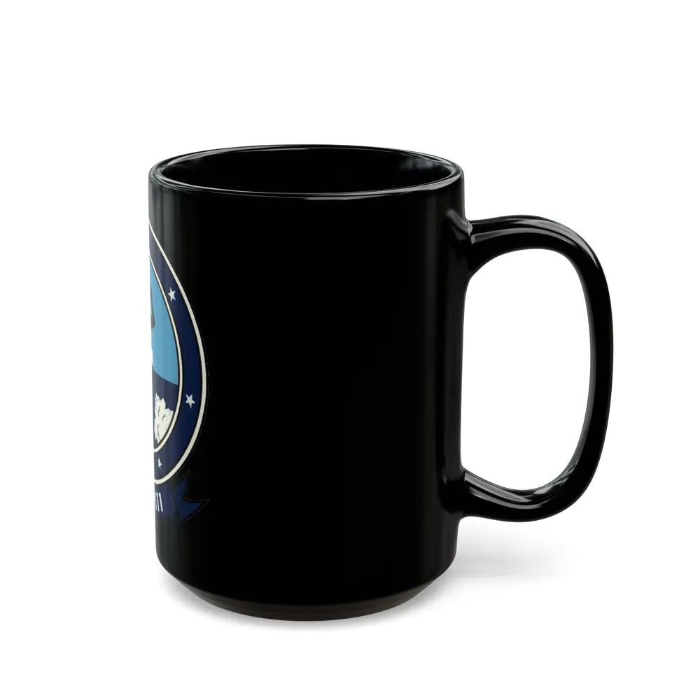 VAW 111 (U.S. Navy) Black Coffee Mug-Go Mug Yourself