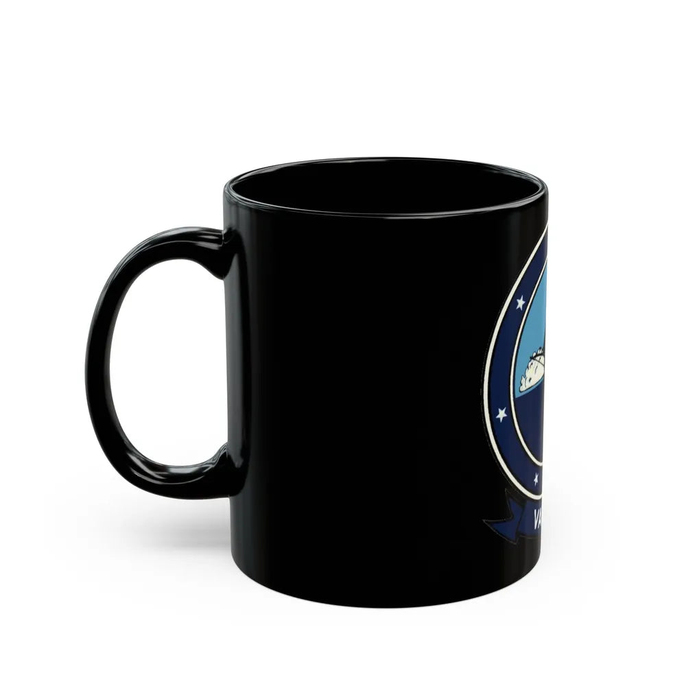 VAW 111 (U.S. Navy) Black Coffee Mug-Go Mug Yourself