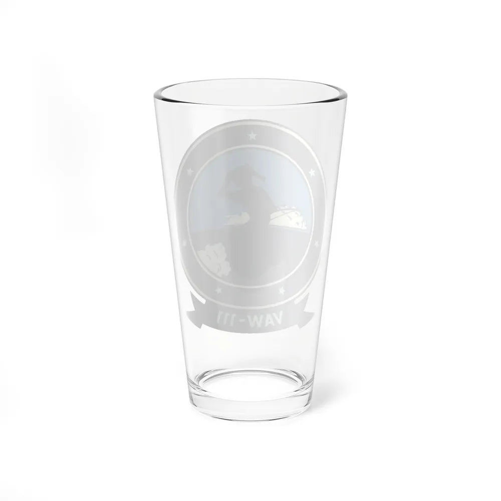 VAW 111 (U.S. Navy) Pint Glass 16oz-Go Mug Yourself