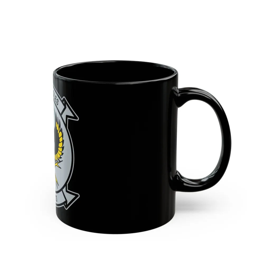 VAW 113 Blackeagles (U.S. Navy) Black Coffee Mug-Go Mug Yourself