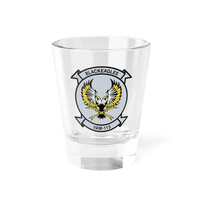 VAW 113 Blackeagles (U.S. Navy) Shot Glass 1.5oz 1.5oz - Go Mug Yourself