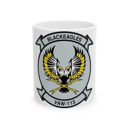VAW 113 Blackeagles (U.S. Navy) White Coffee Mug - Go Mug Yourself