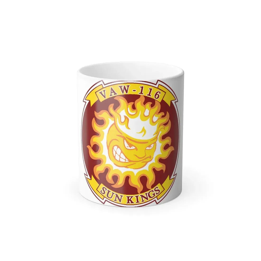 VAW 116 Sun Kings (U.S. Navy) Color Changing Mug 11oz Default Title 11oz - Go Mug Yourself