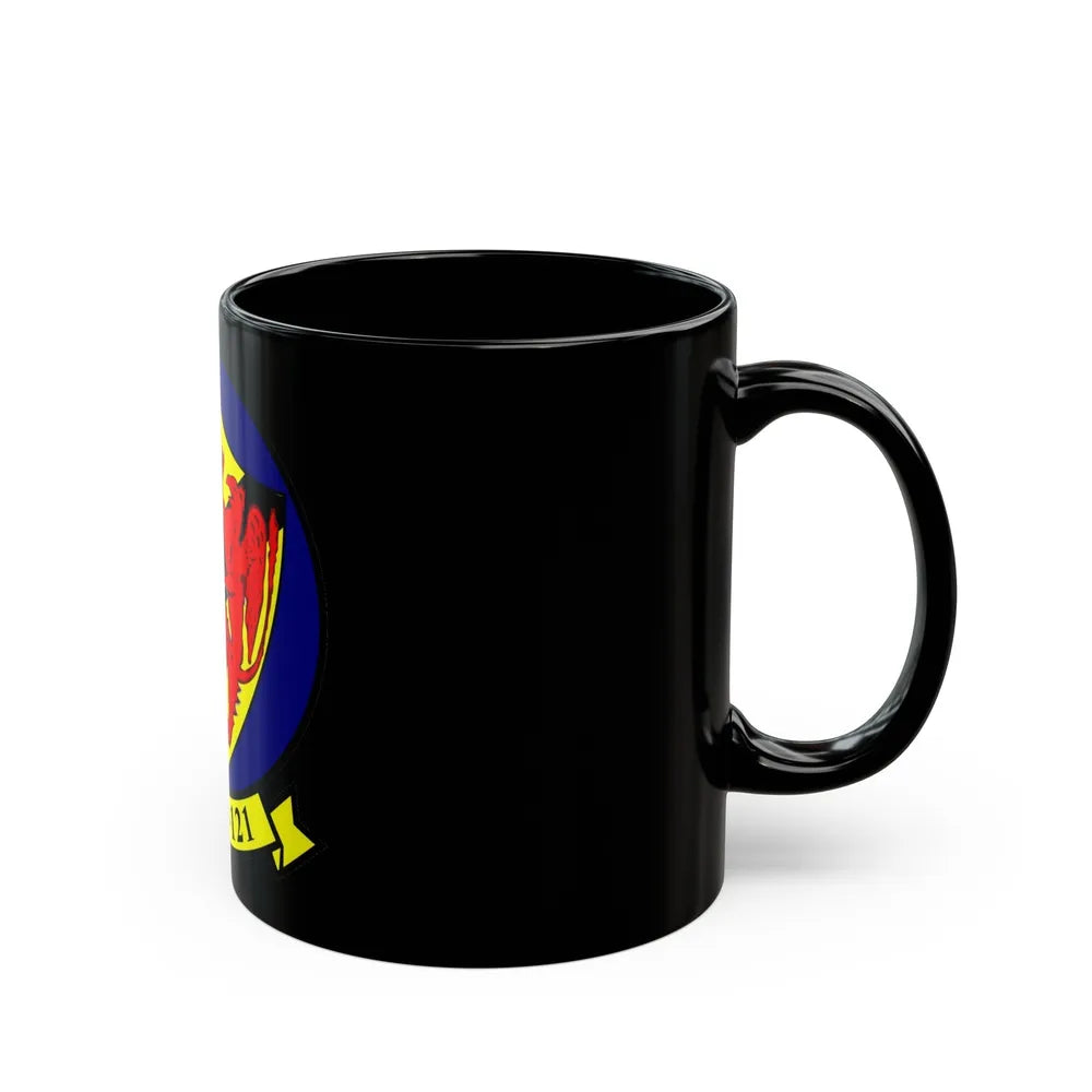 VAW 121 (U.S. Navy) Black Coffee Mug-Go Mug Yourself