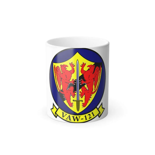 VAW 121 (U.S. Navy) Color Changing Mug 11oz-11oz-Go Mug Yourself
