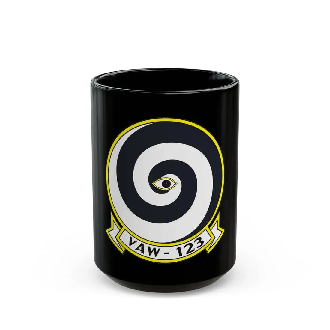 VAW 123 Screwtops (U.S. Navy) Black Coffee Mug 15oz - Go Mug Yourself
