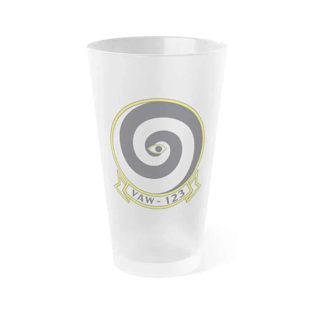 VAW 123 Screwtops (U.S. Navy) Frosted Pint Glass 16oz Default Title - Go Mug Yourself
