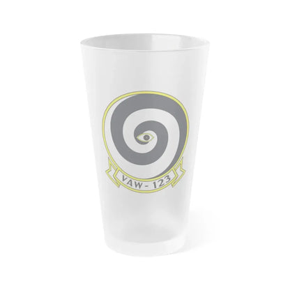 VAW 123 Screwtops (U.S. Navy) Frosted Pint Glass 16oz Default Title - Go Mug Yourself