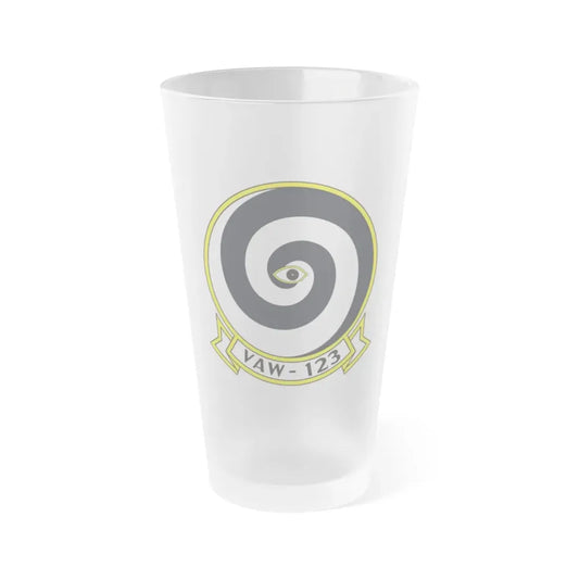 VAW 123 Screwtops (U.S. Navy) Frosted Pint Glass 16oz Default Title - Go Mug Yourself